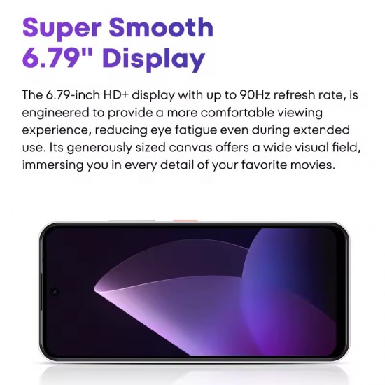 MEIZU smartphone Mblu 22, 6.79", 3/64GB, 5000mAh, λευκό