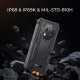 OUKITEL smartphone G1, 6.52", 6/256GB, 10600mAh, IP68/IP69K/MIL-STD-810H, μαύρο