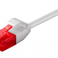 GOOBAY καλώδιο δικτύου 71545, CAT 6 U/UTP, slim, copper, 250MHz, 0.15m, γκρι