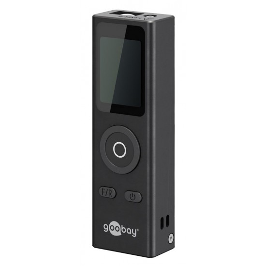 GOOBAY laser μετρητής απόστασης 77834, επαναφορτιζόμενος, έως 30m