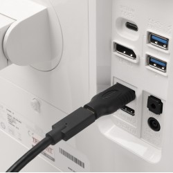 DELOCK αντάπτορας HDMI σε USB-C 61075, 4K/60Hz, μαύρος