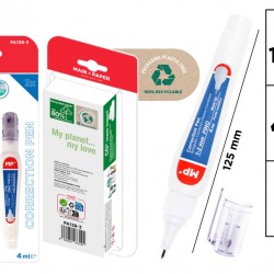 MP σετ διορθωτικό στυλό PA138-3C, 1-2mm, 4ml, 3τμχ