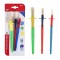 ARTIX PAINTS σετ παιδικών πινέλων ζωγραφικής PP221, διάφορα χρώματα, 3τμχ