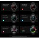ULEFONE smartwatch Armor Watch Pro, 2x λουράκια, heart rate, 1.50" AMOLED, GPS, 5 ΑΤΜ/IP68/IP69K/MIL-STD-810H, μαύρο