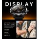 ULEFONE smartwatch Armor Watch Pro, 2x λουράκια, heart rate, 1.50" AMOLED, GPS, 5 ΑΤΜ/IP68/IP69K/MIL-STD-810H, μαύρο