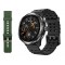 ULEFONE smartwatch Armor Watch Pro, 2x λουράκια, heart rate, 1.50" AMOLED, GPS, 5 ΑΤΜ/IP68/IP69K/MIL-STD-810H, μαύρο