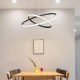 POWERTECH LED φωτιστικό οροφής PT-1527, 40W, 4000K, Φ60x120cm, μαύρο