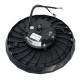 POWERTECH LED φωτιστικό καμπάνα PT-1531, 100W, 6500K, Φ30x11cm, IP65, μαύρο