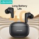USAMS earphones με θήκη φόρτισης E05, True Wireless, BT 6.0, λευκό