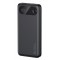 USAMS power bank CD249 με οθόνη, 3x θύρες εξόδου, 10000mAh, PD20W, μαύρο
