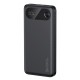 USAMS power bank CD249 με οθόνη, 3x θύρες εξόδου, 10000mAh, PD20W, μαύρο