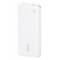 USAMS power bank CD253, 2x θύρες εξόδου, 10000mAh, 10W, λευκό