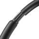 USAMS headphones SR01, ασύρματα, ANC, Φ40mm, 350mAh, μαύρα