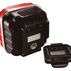 POWERTECH LED φακός κεφαλής PT-1548, 4 σε 1, επαναφορτιζόμενος, 950lm, IP64, κόκκινος