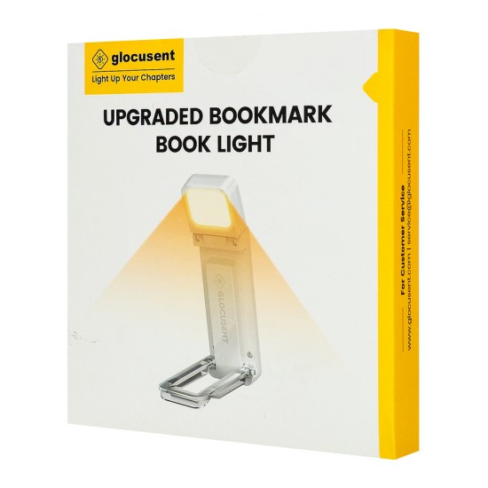 GLOCUSENT LED φακός διαβάσματος GLCSNTA2802, επαναφορτιζόμενος, έως 24lm, λευκός