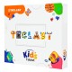 TECLAST tablet P85 Kids, 8", 3/64GB, Android 15, 5000mAh, ροζ