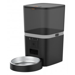 BRUNO smart ταΐστρα κατοικίδιων BRN-0270 με κάμερα 0.3MP, 6L, WiFi, μαύρη