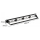 POWERTECH patch panel NETW-0046 για rack 19"/1U, 24 θυρών, CAT 6 UTP, μαύρο