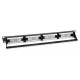 POWERTECH patch panel NETW-0046 για rack 19"/1U, 24 θυρών, CAT 6 UTP, μαύρο