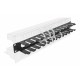 POWERTECH cable management NETW-0047 για rack 19"/1U, μεταλλικό, μαύρο