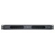 POWERTECH cable management NETW-0048 για rack 19"/1U, πλαστικό, μαύρο