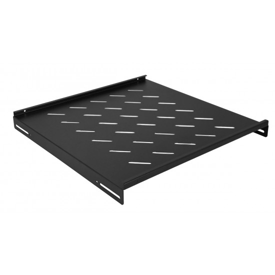 POWERTECH σταθερό ράφι για rack 19" NETW-0043, βάθος 475mm, μαύρο