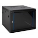 POWERTECH επιτοίχια καμπίνα rack 19" NETW-0038, 600 x 450 x 500mm, 9U