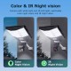 SECTEC smart ηλιακή κάμερα ST-LC598-EU με προβολέα, dual lens, 3MP, 4G, SD, PTZ, IP66