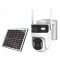 POWERTECH smart ηλιακή κάμερα PT-1547, dual lens, 4MP, 4G, PTZ, SD, IP65