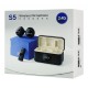 UPTECH ασύρματα μικρόφωνα UPWS-08 με θήκη φόρτισης, USB-C, 2.4GHz, μαύρο