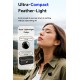 UPTECH ασύρματα μικρόφωνα UPW-M9MAX με θήκη φόρτισης, USB-C, 2.4GHz, μαύρο