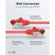 GOOBAY καλώδιο δικτύου 93214, CAT 6 S/FTP, copper, 250MHz, 0.25m, κόκκινο