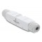 DELOCK σύνδεσμος LSA 91126, CAT 6A unshielded, tool-free, λευκός