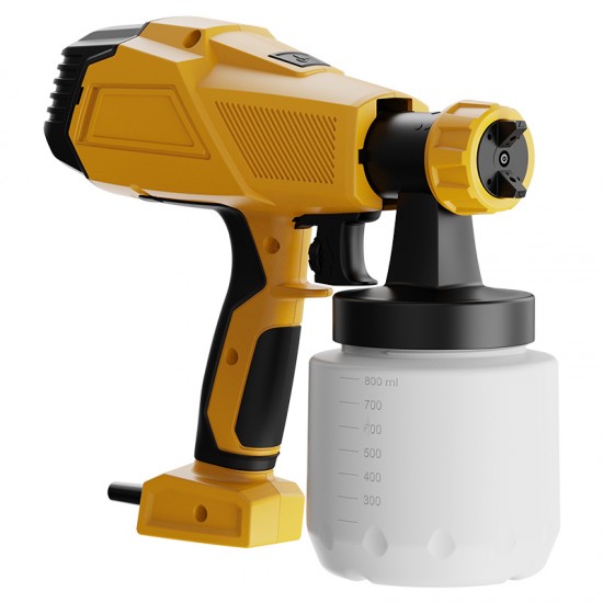 DELI ηλεκτρικό πιστόλι βαφής DC090 με δοχείο 800ml, 450W