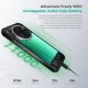 OUKITEL smartphone WP62, 6.6", 12/512GB, 5G, 11000mAh, IP68/IP69K/MIL-STD-810H, ασημί