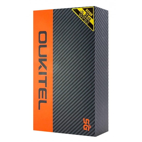 OUKITEL smartphone WP62, 6.6", 12/512GB, 5G, 11000mAh, IP68/IP69K/MIL-STD-810H, ασημί