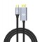 POWERTECH καλώδιο USB-C σε HDMI PTR-0171, 4K/60Hz, 10.2 Gbps, 1m, μαύρο