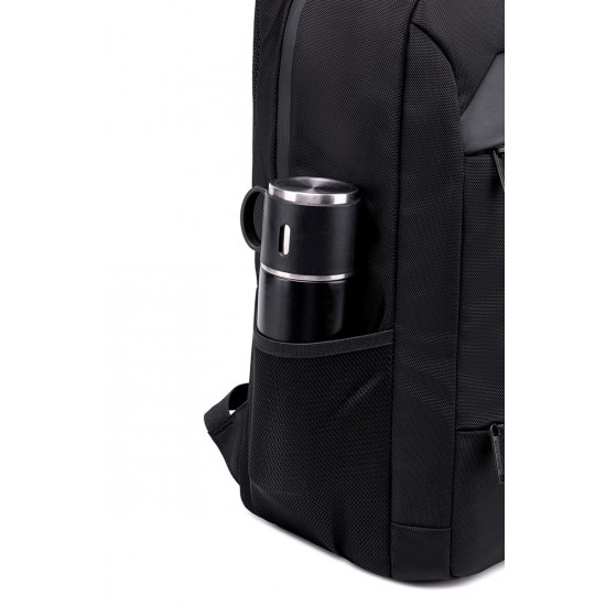 ARCTIC HUNTER τσάντα πλάτης B00111 με θήκη laptop 15.6", 20L, μαύρη