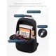 ARCTIC HUNTER τσάντα πλάτης B00915 με θήκη laptop 15.6", USB, 20L, μαύρη