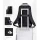 ARCTIC HUNTER τσάντα πλάτης B00915 με θήκη laptop 15.6", USB, 20L, μαύρη