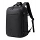 ARCTIC HUNTER τσάντα πλάτης B00866 με θήκη laptop 15.6", αεροστεγής θήκη, 35.5L/49.5L, μαύρη