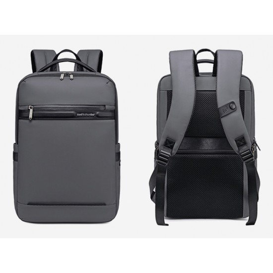 ARCTIC HUNTER τσάντα πλάτης B00872 με θήκη laptop 15.6", 14.5L, γκρι