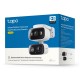 TP-LINK smart κάμερα Tapo C246D, dual lens, 2K/3MP, WiFi, PTZ, IP65, V1.0