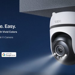 TP-LINK smart κάμερα Tapo C520WS, 2K, WiFi, PTZ, IP66, V2.0