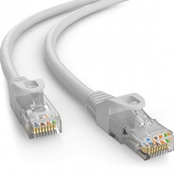 POWERTECH καλώδιο δικτύου CAB-N416, Cat 6 U/UTP, CCA, 250Hz, 2m, γκρι