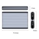 ORICO θήκη για 2x M.2 NVME SSD AM2C3-2N, 10Gbps, tool free, γκρι