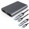 ORICO θήκη για 2x M.2 NVME SSD AM2C3-2N, 10Gbps, tool free, γκρι