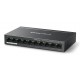 MERCUSYS desktop switch MS110P, 10x 10/100Mbps θύρες, PoE+, V1.0