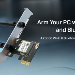 MERCUSYS κάρτα δικτύου WiFi 6 & Bluetooth MA80XE, 3000Mbps AX3000, PCIe, V2.0