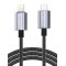 ORICO καλώδιο Lightning σε USB-C GQA29, 29W, 480Mbps, 1m, μαύρο